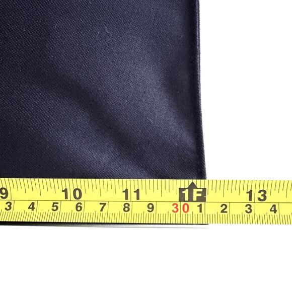 Vintage RALPH LAUREN Blue Canvas Double Handles Travel Bag Beach Tote Bag - Picture 6 of 10